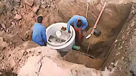 原有坑井式泵站的升级改造